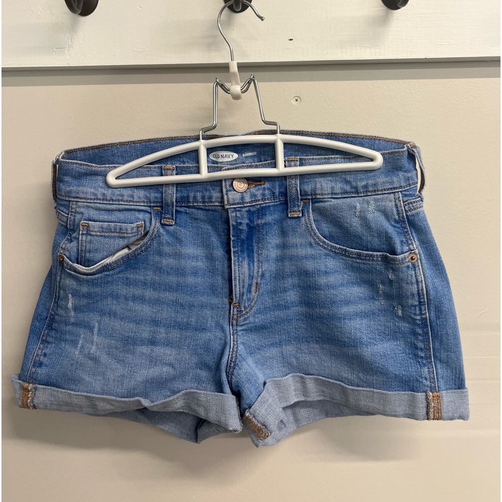 Lord Navy Jean Shorts